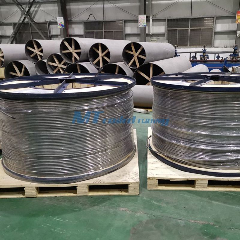 S30400/30403 Multi /Single Core Welded Coiled Tubing Up To 33000fts/coil for Oil Field