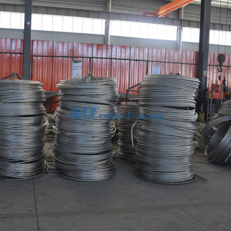 ASTM A789 Duplex Steel S32205/2205 Single Core Welded Coiled Tubing Uesd in Fuel Line