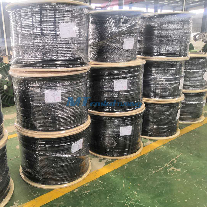 S32750/2507 Duplex Steel Welded Coiled Tubing Control Line Tubing Used in Chemical Injection Line