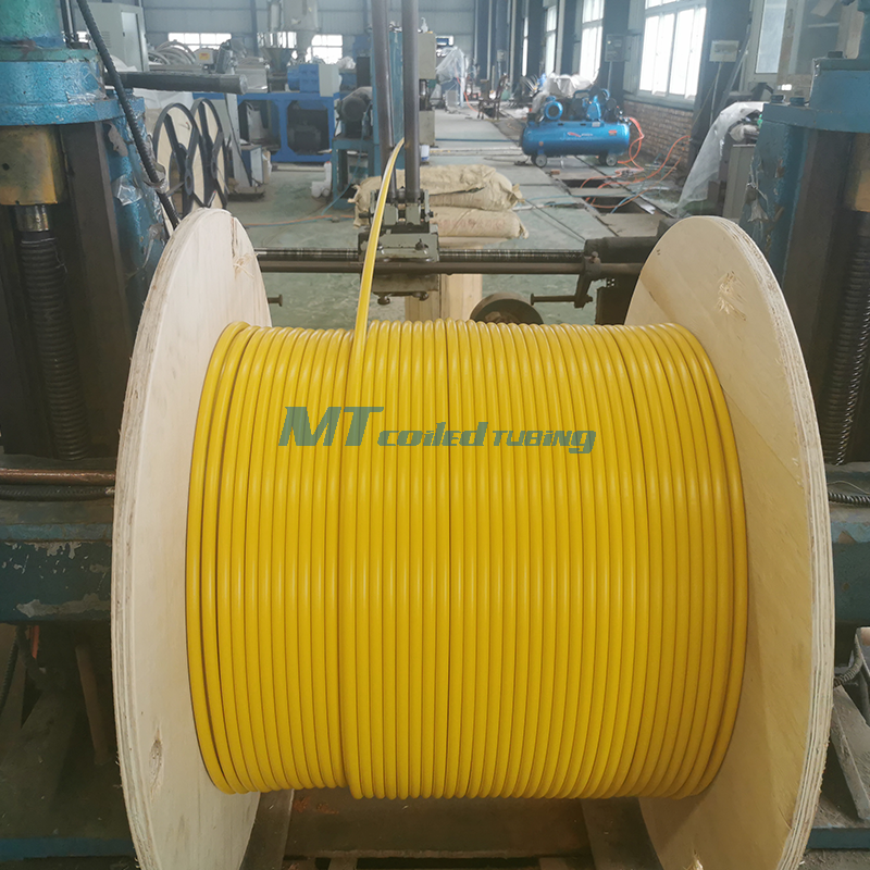 Stainless Steel/ Nickel Alloy Tubing Encapsulated Fiber Cable For