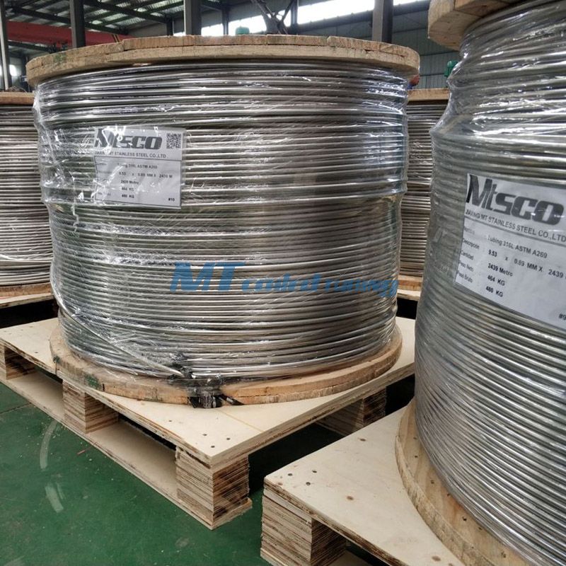 Downhole Used ASTM A789 Duplex Steel S32205/32750 Hydraulic Instrument Tubing With BV Certificate