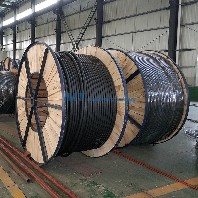 Stainless Steel 321/H Cold-rolled Bright Annealed Welded Coiled Tubing for Control Line Tubing
